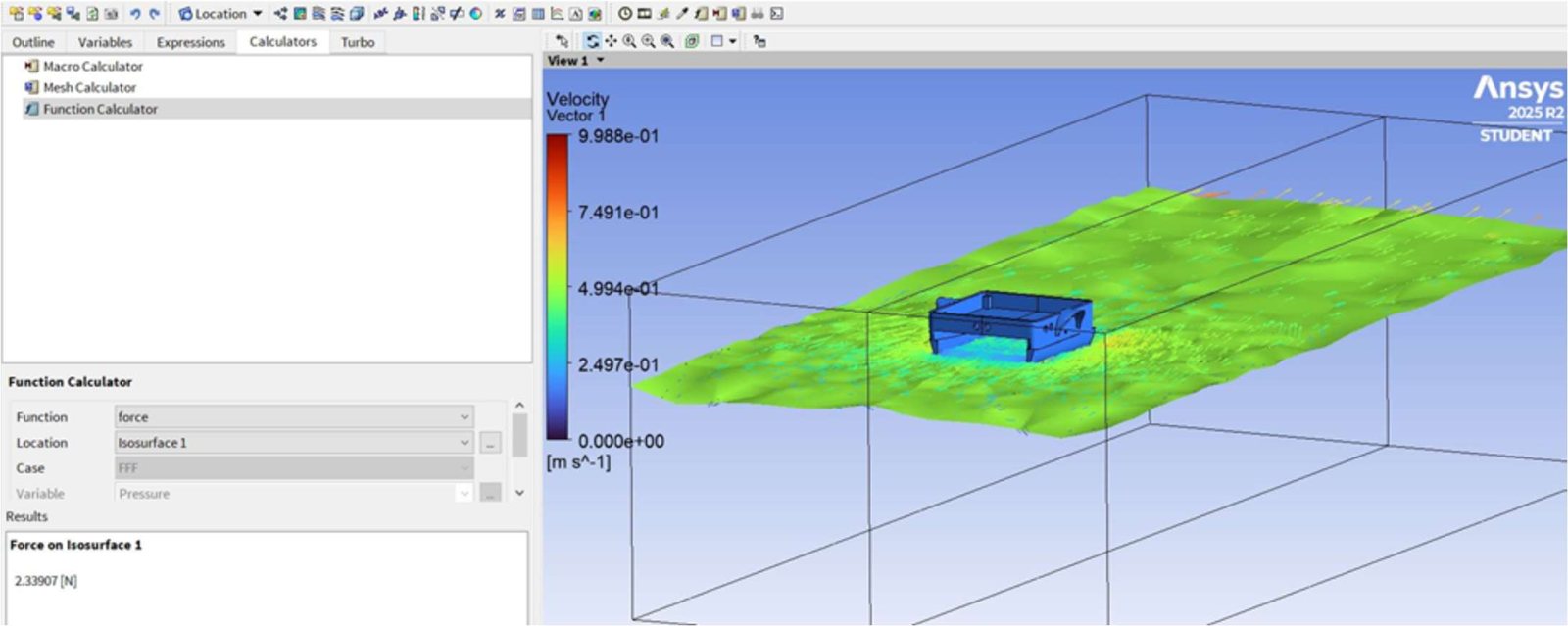 ANSYS CFD of the chassis